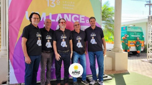 Gratidão que transborda! O 13º Leilão União de Forças – Um Lance de Amor, realizado no dia 24 de maio, foi um verdadeiro sucesso!